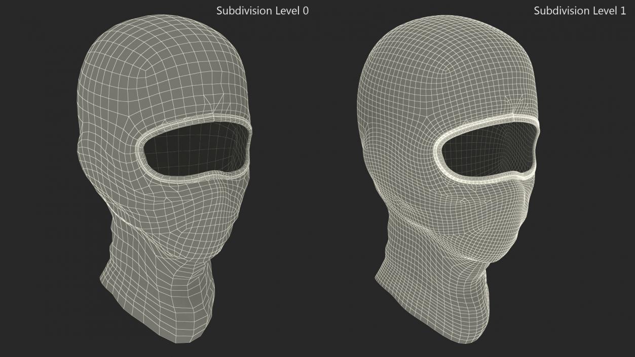 Tactical Balaclava Headwear 3D