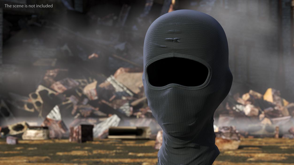 Tactical Balaclava Headwear 3D