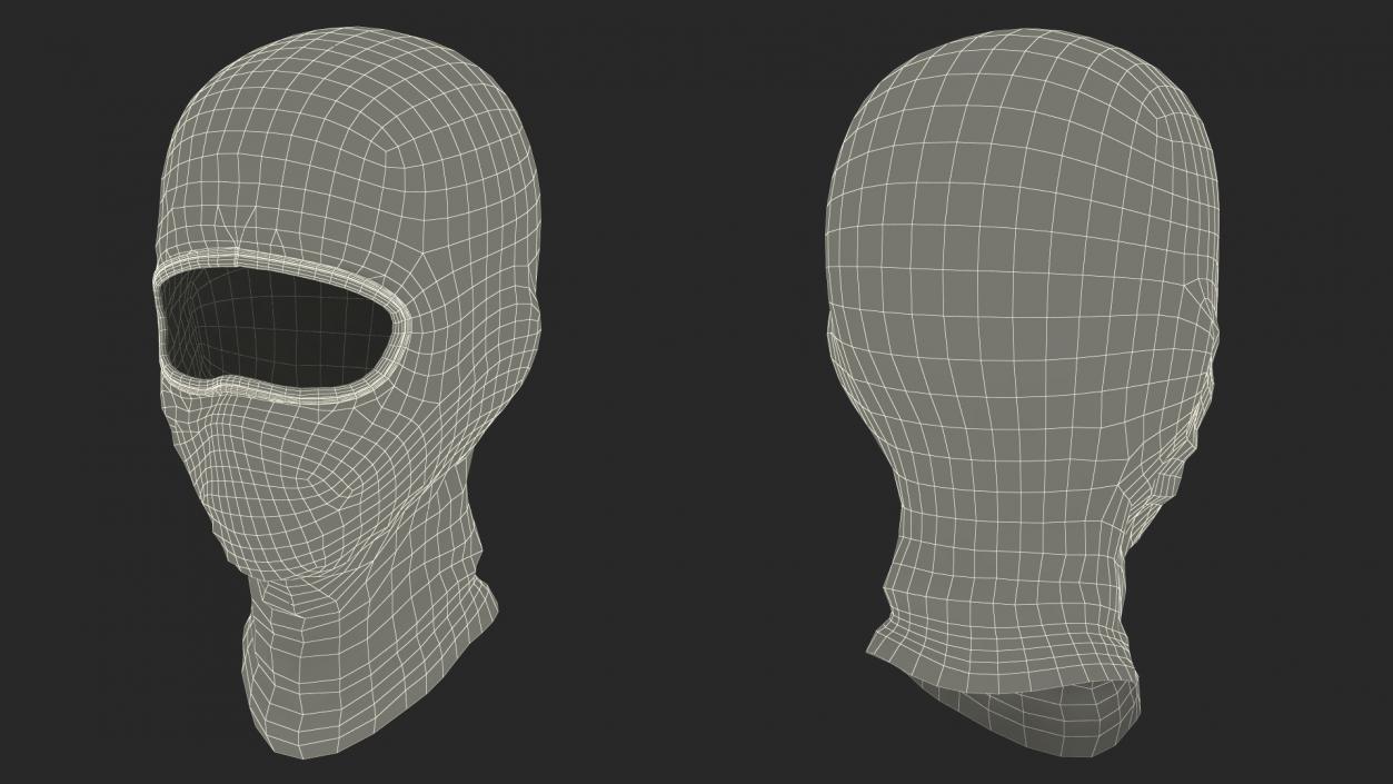 Tactical Balaclava Headwear 3D