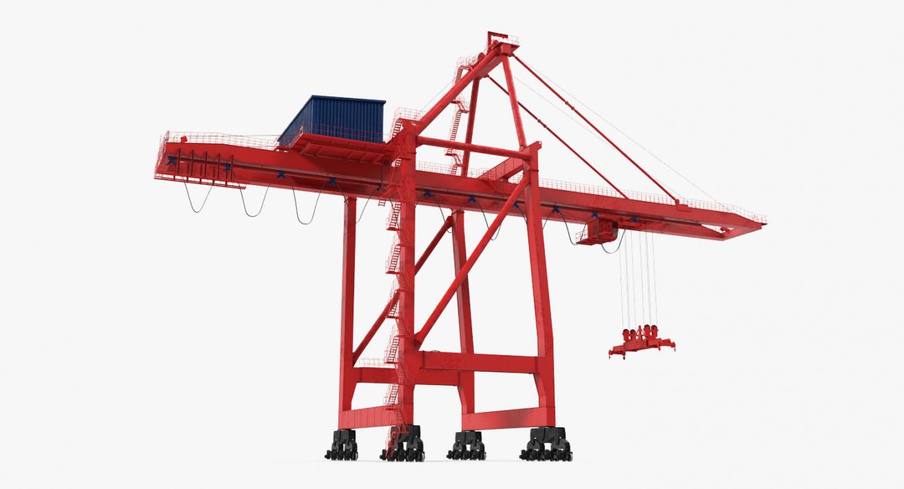 Ship to Shore Crane 3D model