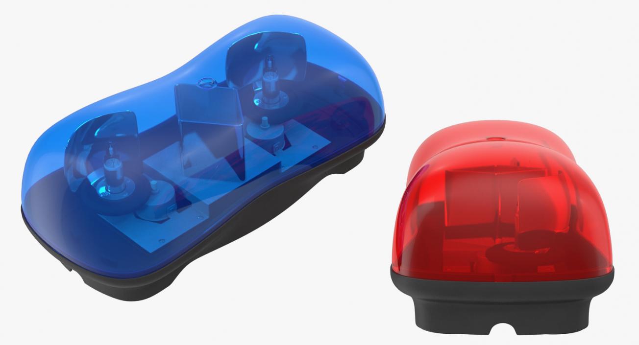 3D Mini EMS Police Light Bars