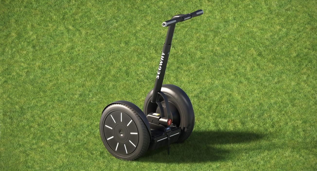 3D Segway Electric Self Balance Scooter Rigged model