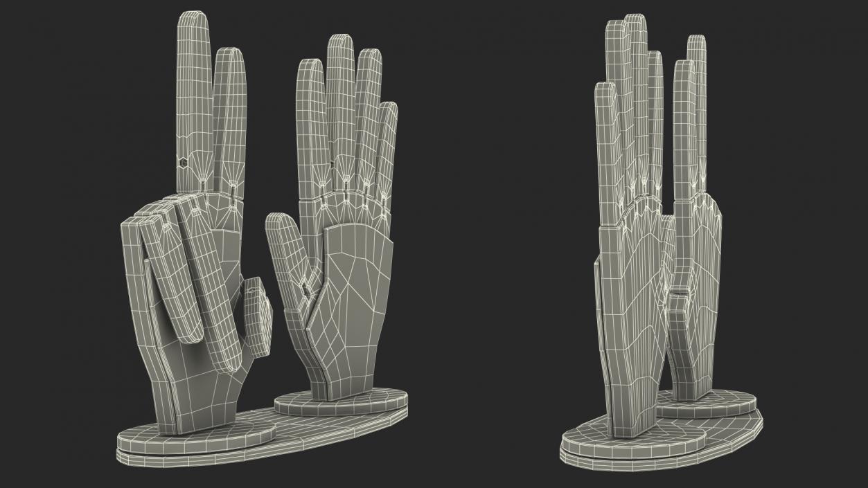 Counting Hands 3D model