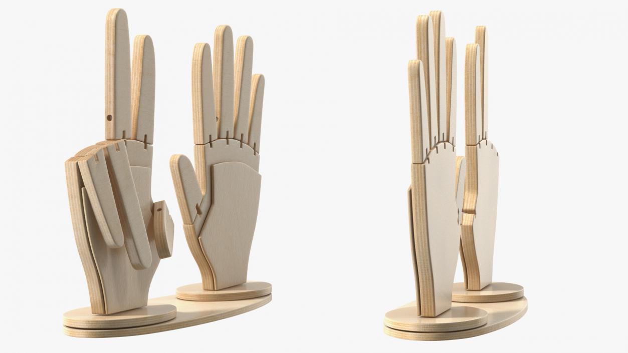 Counting Hands 3D model