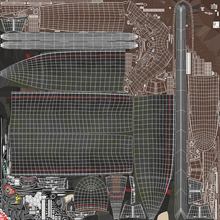 Submarine HDW Class 212A Dry Rigged for Maya 3D model