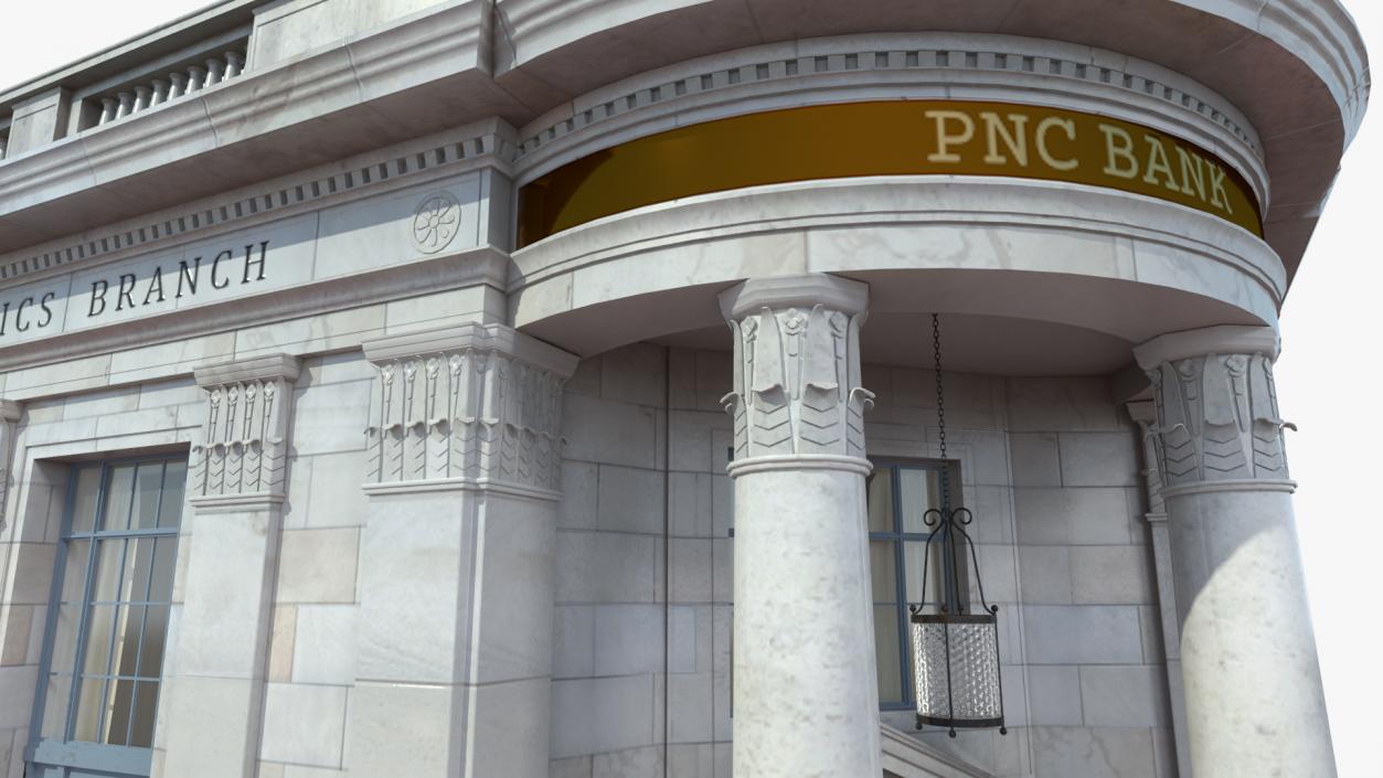 Farmers and Mechanics Bank Building in Georgetown 3D model