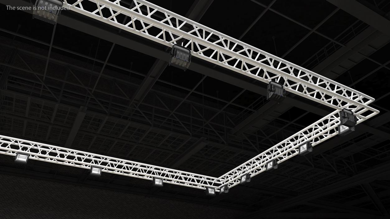 3D Show Lights System model