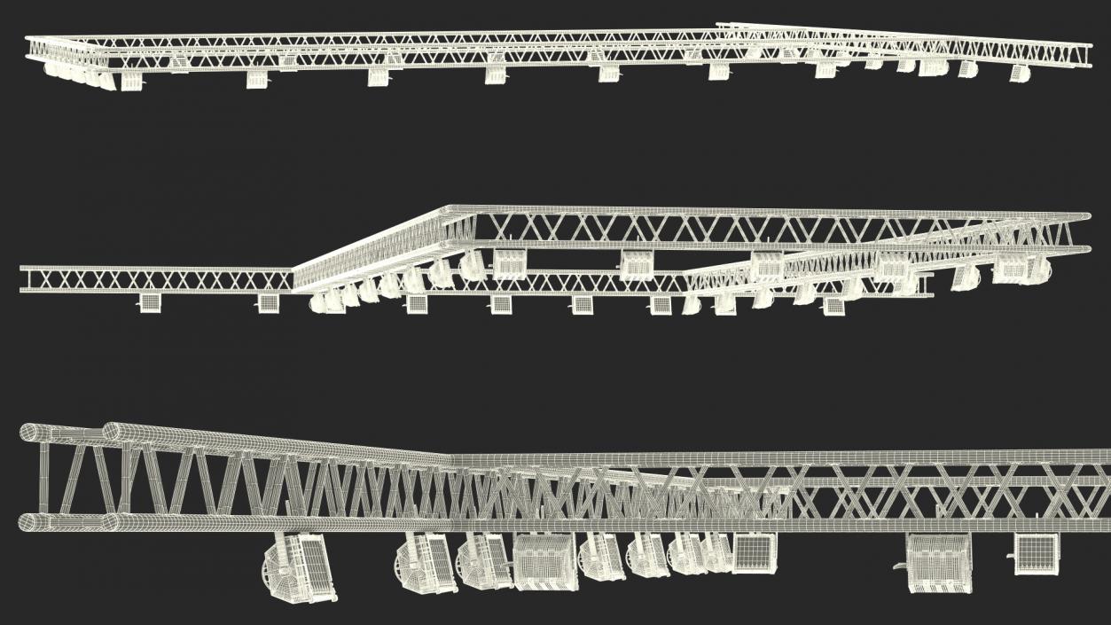 3D Show Lights System model