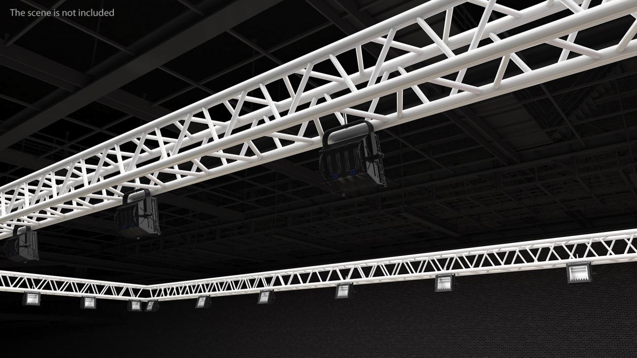 3D Show Lights System model