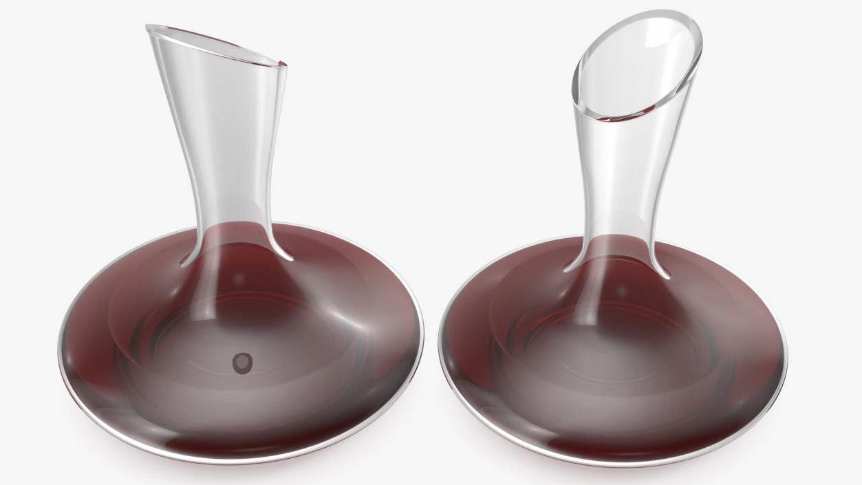 Glass Wine Decanter 3D model