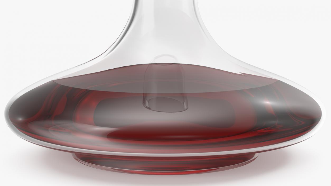 Glass Wine Decanter 3D model