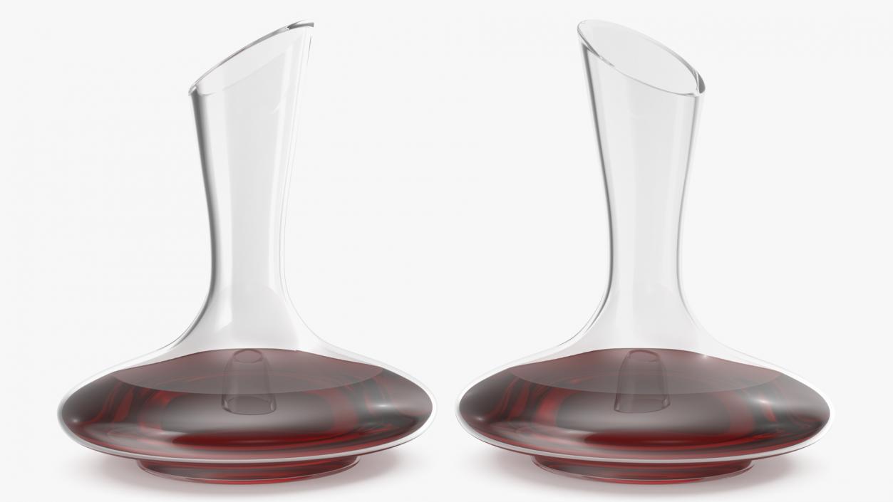 Glass Wine Decanter 3D model