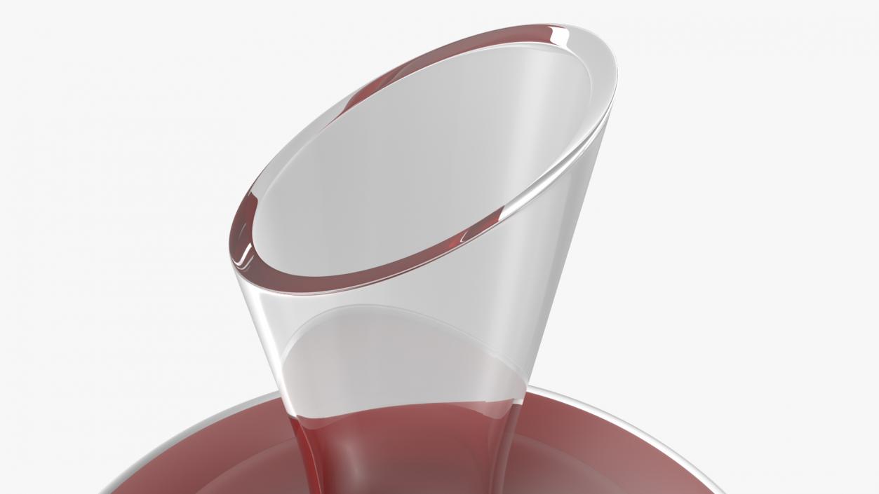 Glass Wine Decanter 3D model