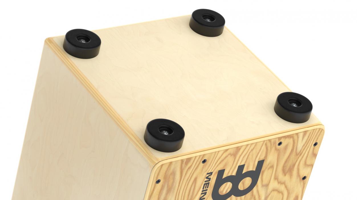 3D model Meinl Cajon Drum Makah Burl String Cajon