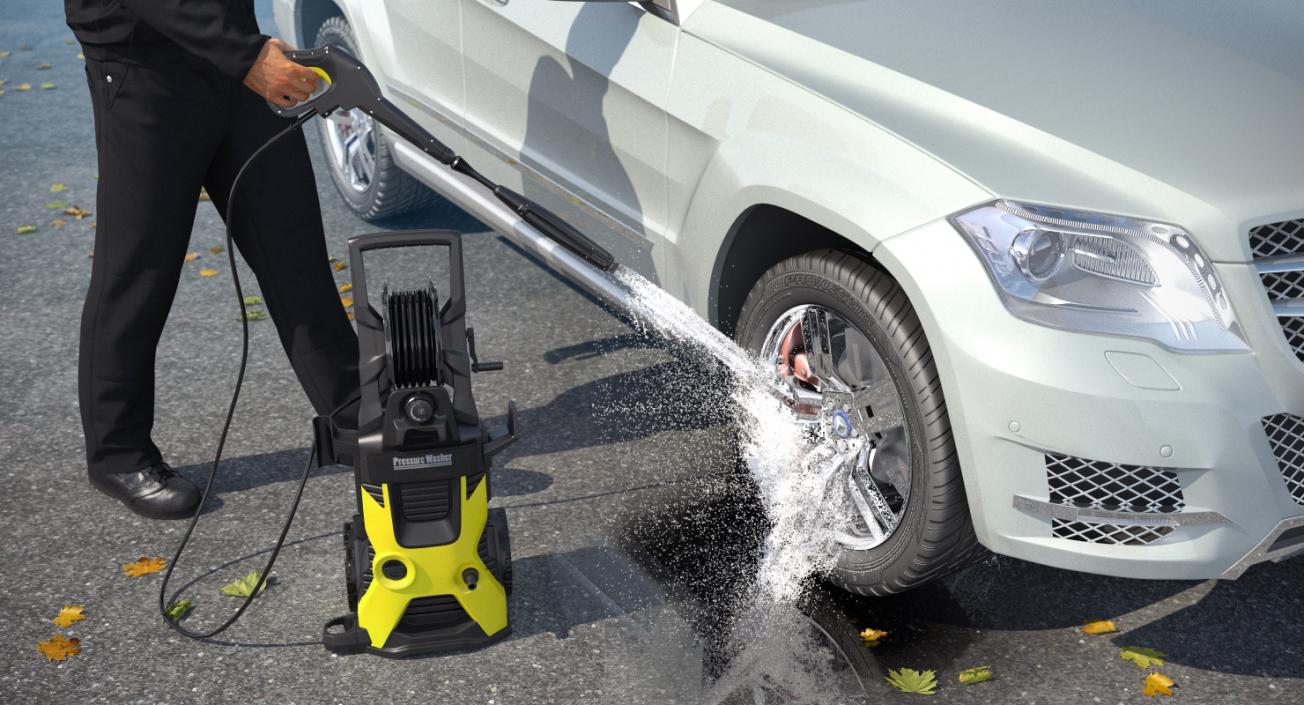 Karcher Pressure Washer Gun 3D