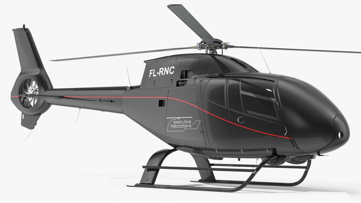 3D model Eurocopter EC120 Colibri Simple Interior