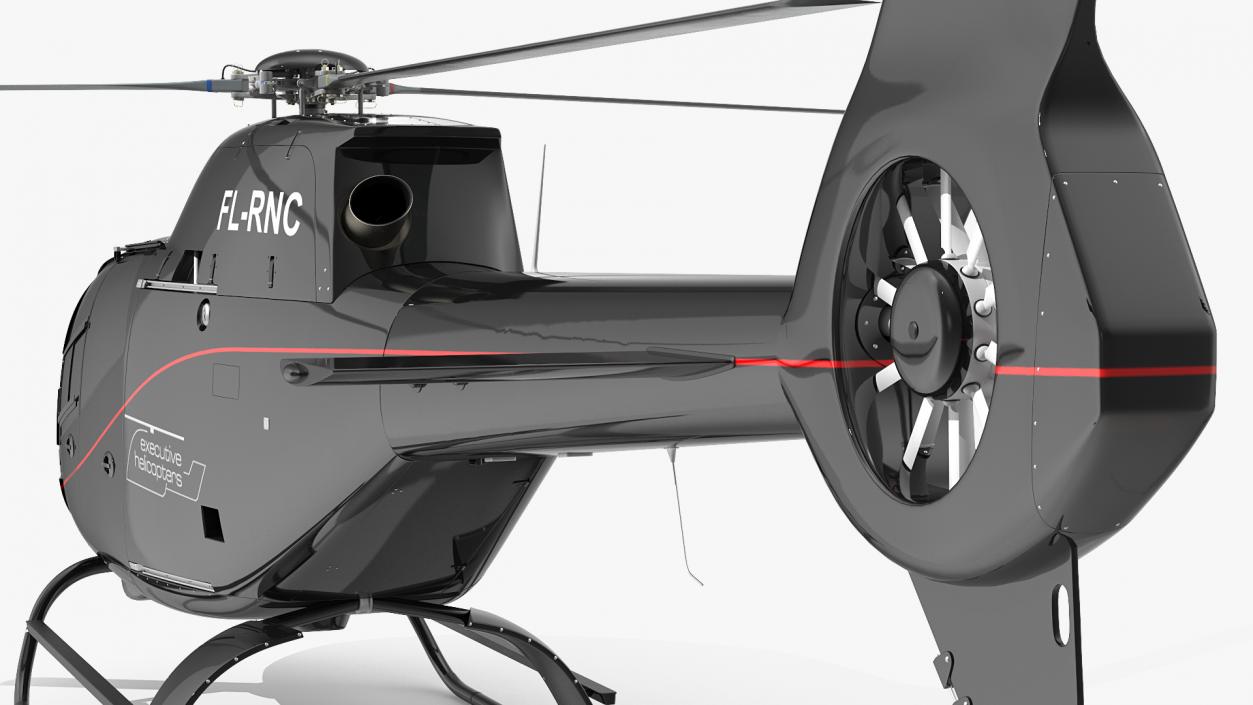 3D model Eurocopter EC120 Colibri Simple Interior