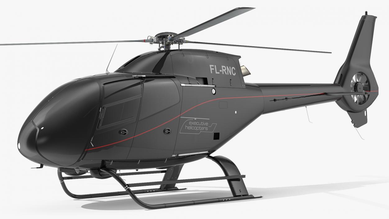 3D model Eurocopter EC120 Colibri Simple Interior