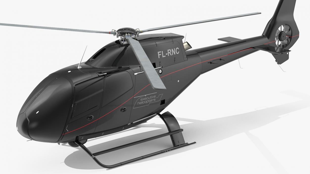 3D model Eurocopter EC120 Colibri Simple Interior