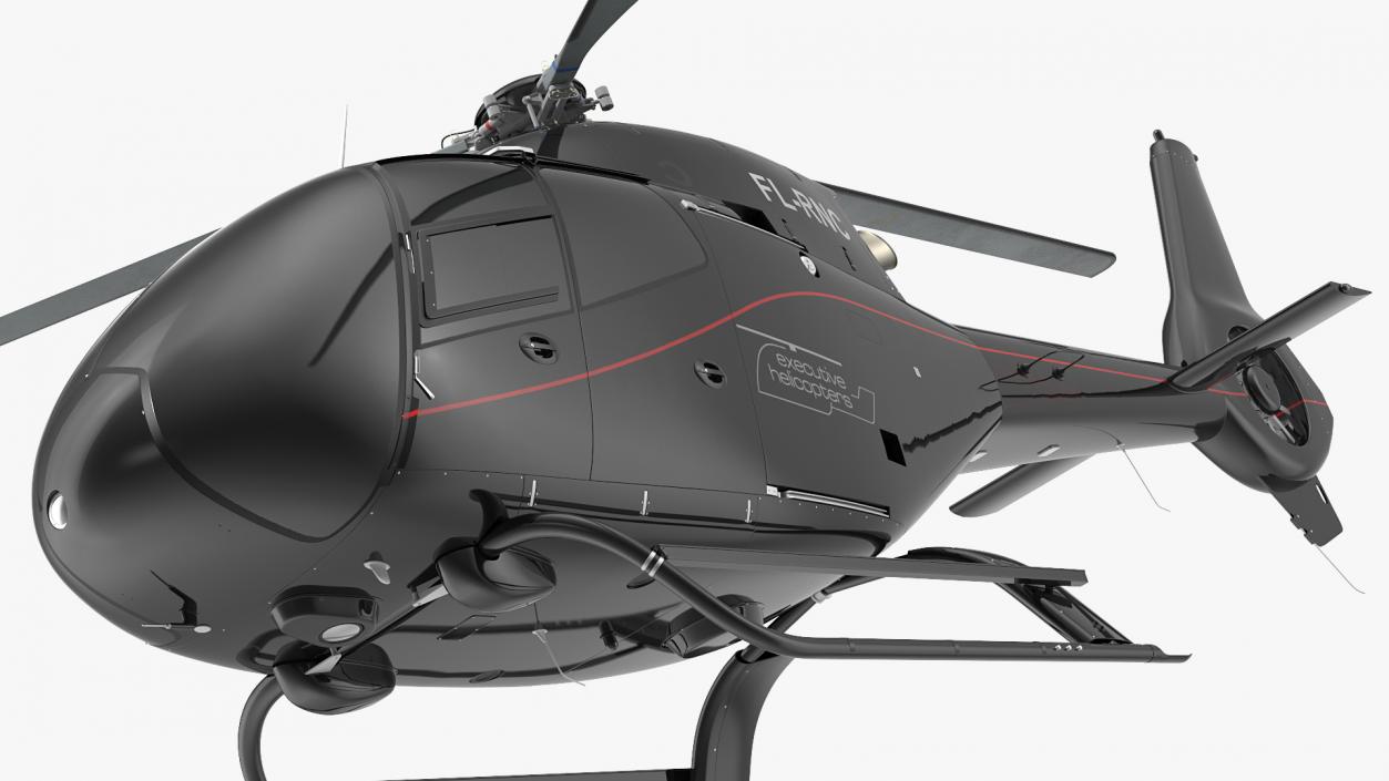 3D model Eurocopter EC120 Colibri Simple Interior