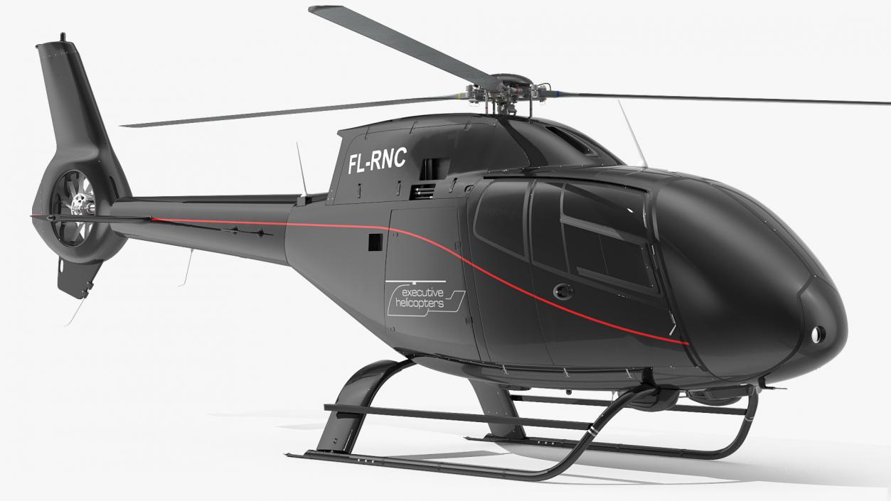 3D model Eurocopter EC120 Colibri Simple Interior