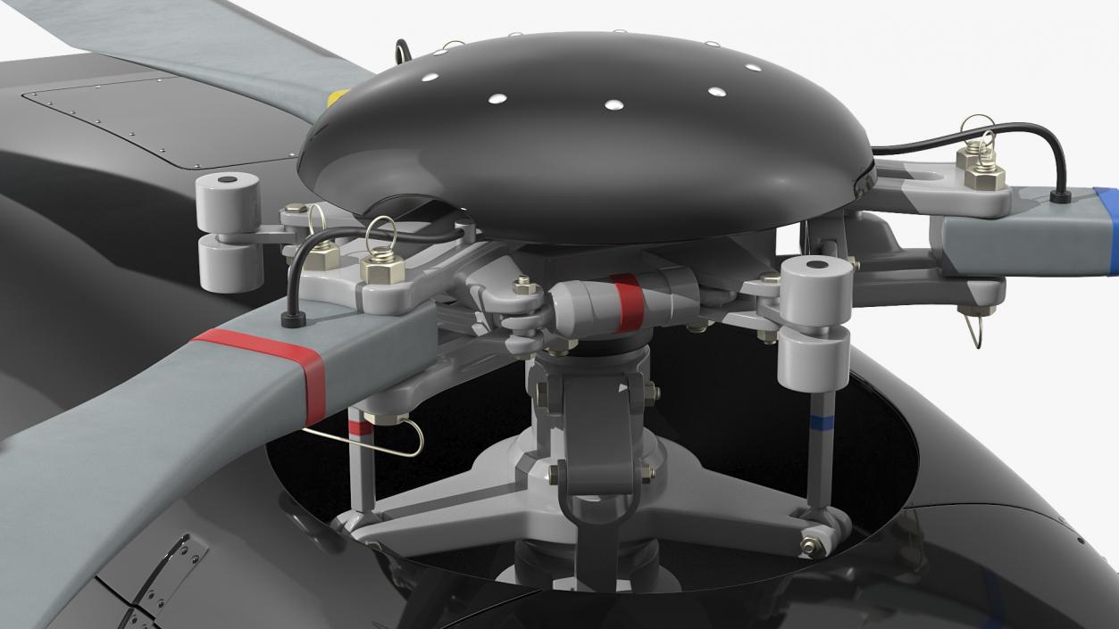 3D model Eurocopter EC120 Colibri Simple Interior