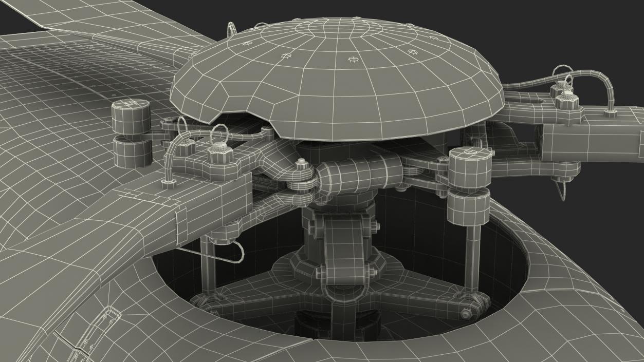 3D model Eurocopter EC120 Colibri Simple Interior