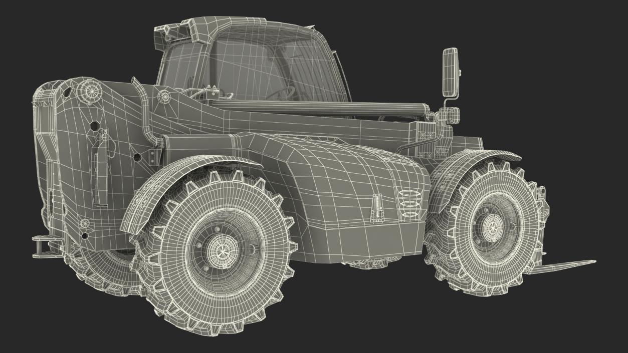 Telescopic Handler JCB 535-95 3D model