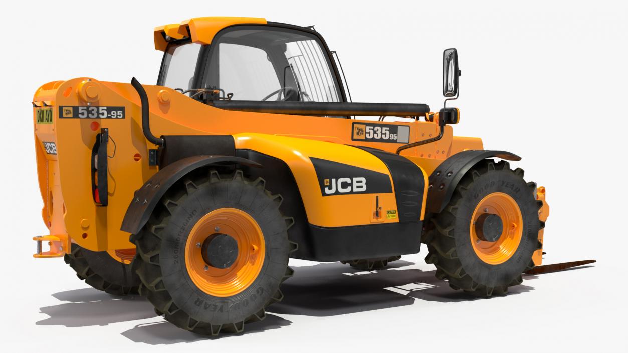 Telescopic Handler JCB 535-95 3D model