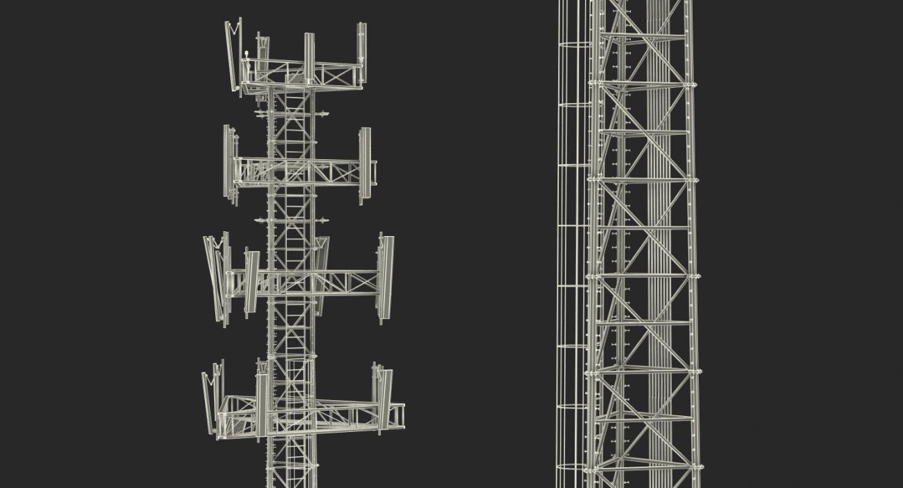 3D Cellular Towers Collection