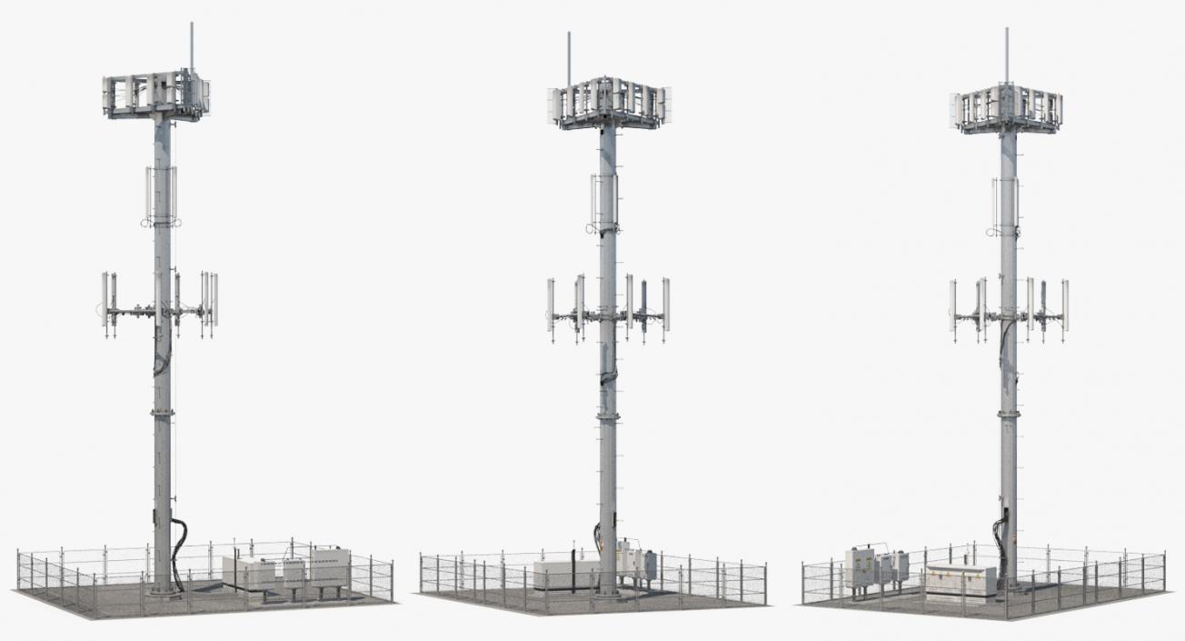 3D Cellular Towers Collection