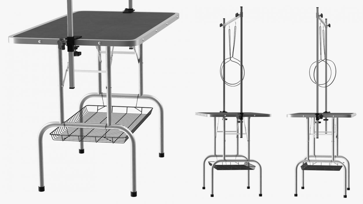 3D Pet Grooming Table model