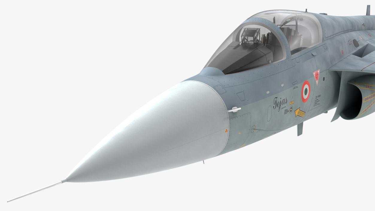 3D model HAL Tejas Multirole Light Fighter Flight