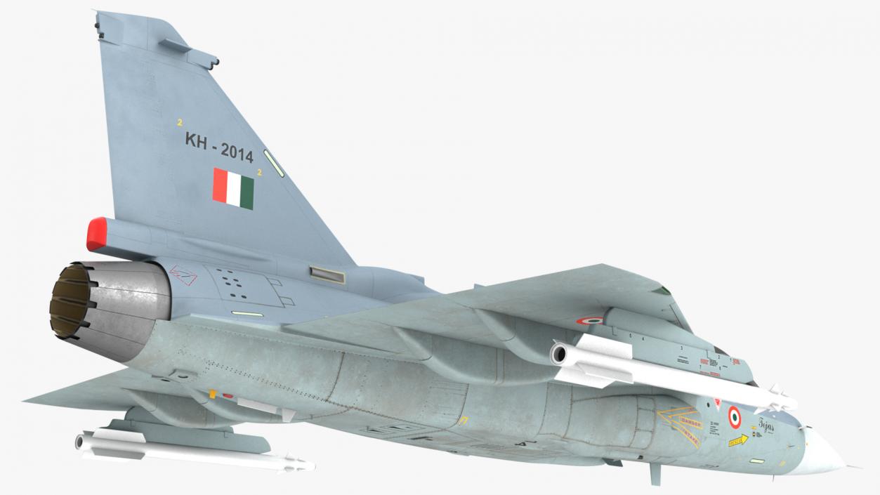 3D model HAL Tejas Multirole Light Fighter Flight