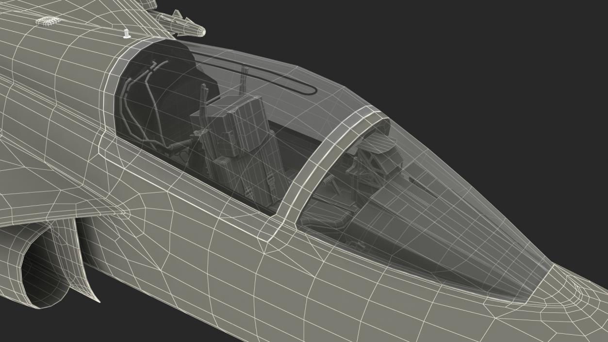 3D model HAL Tejas Multirole Light Fighter Flight