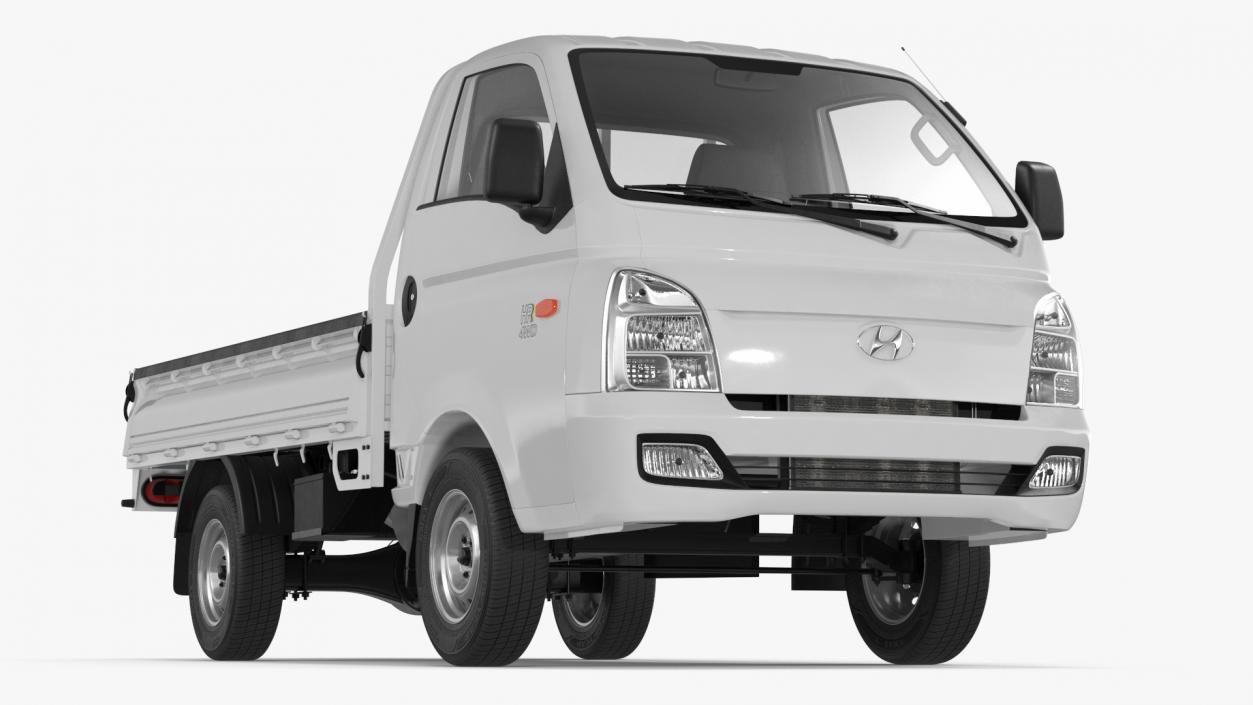 Flatbed Truck Hyundai HR 2023 3D model