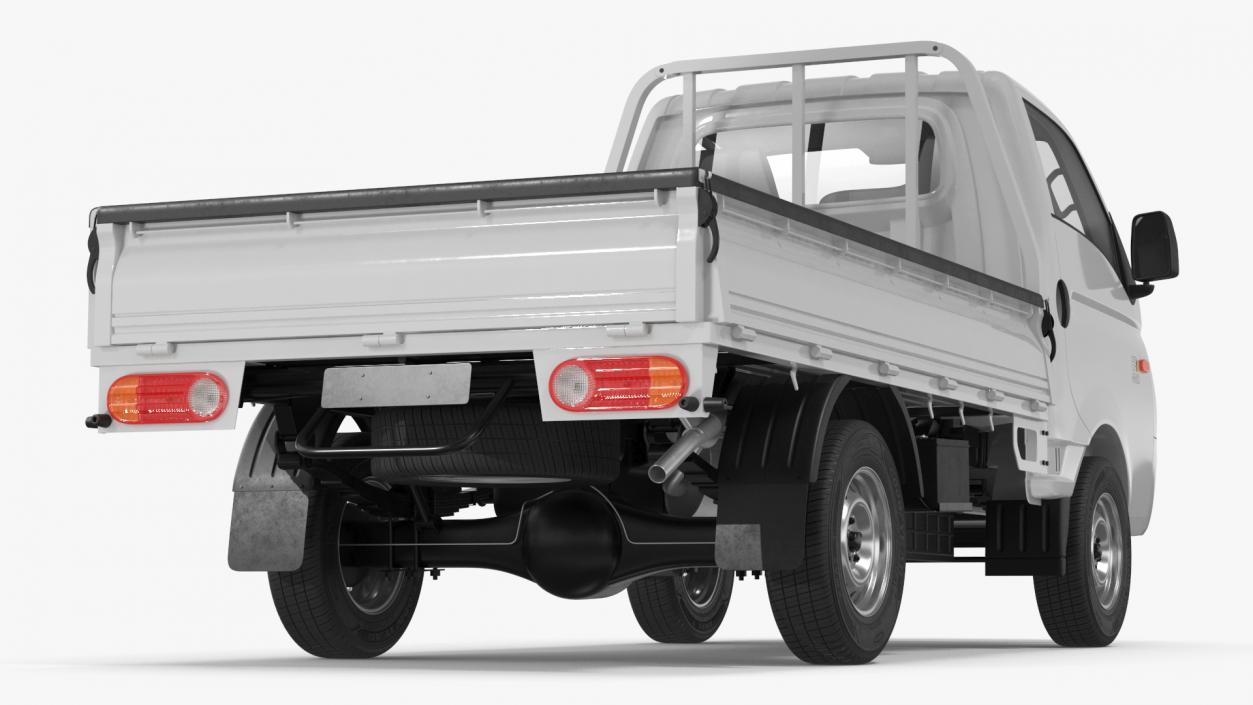 Flatbed Truck Hyundai HR 2023 3D model