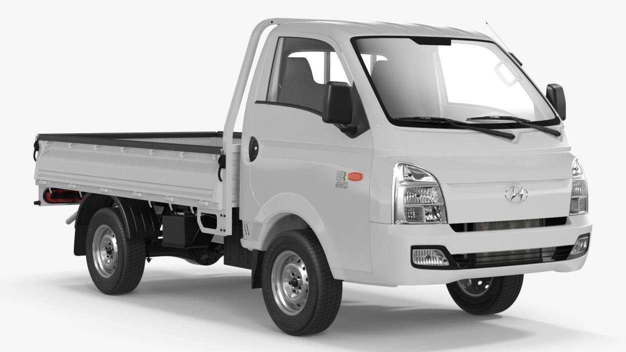 Flatbed Truck Hyundai HR 2023 3D model