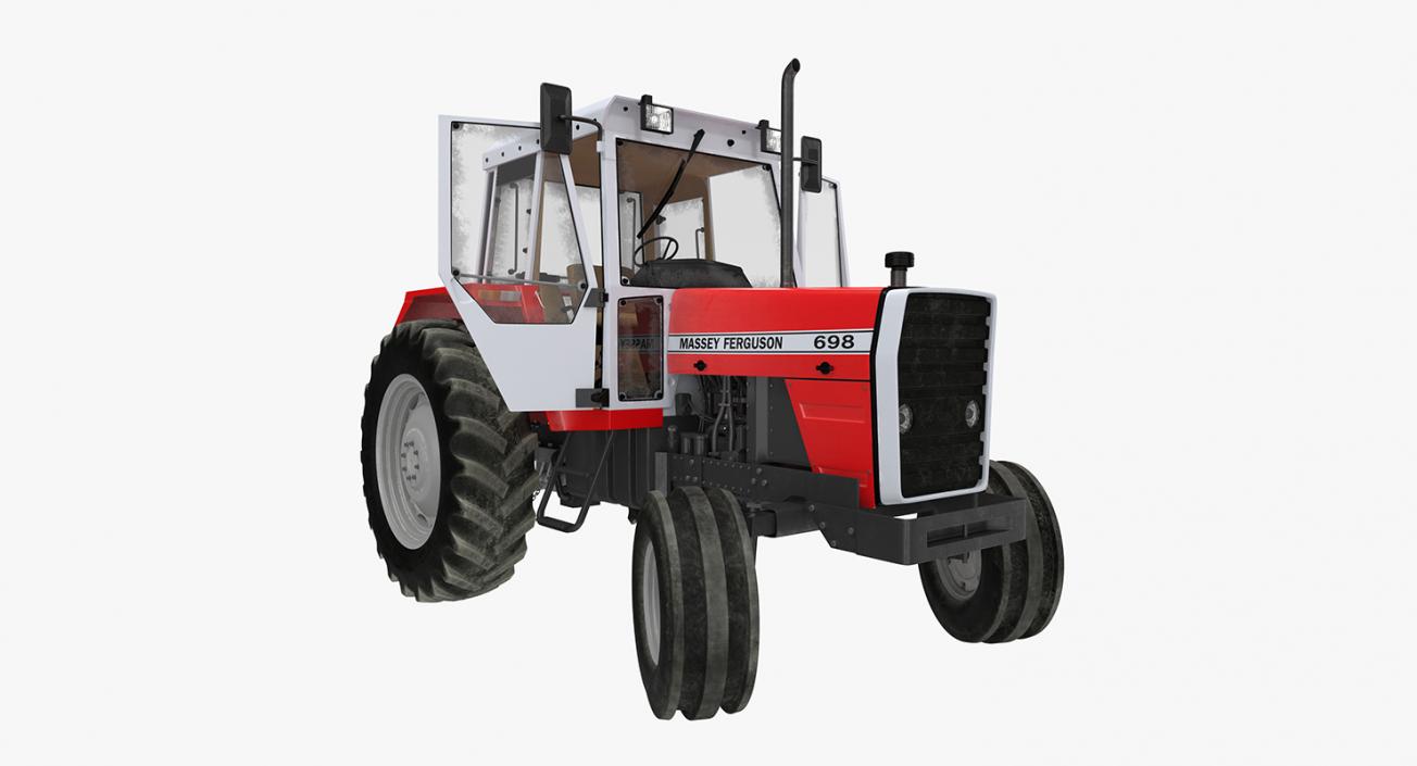 3D Rigged Farm Vehicles Collection