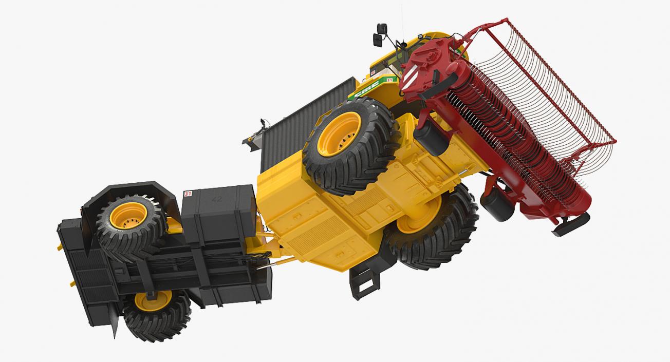 3D Rigged Farm Vehicles Collection