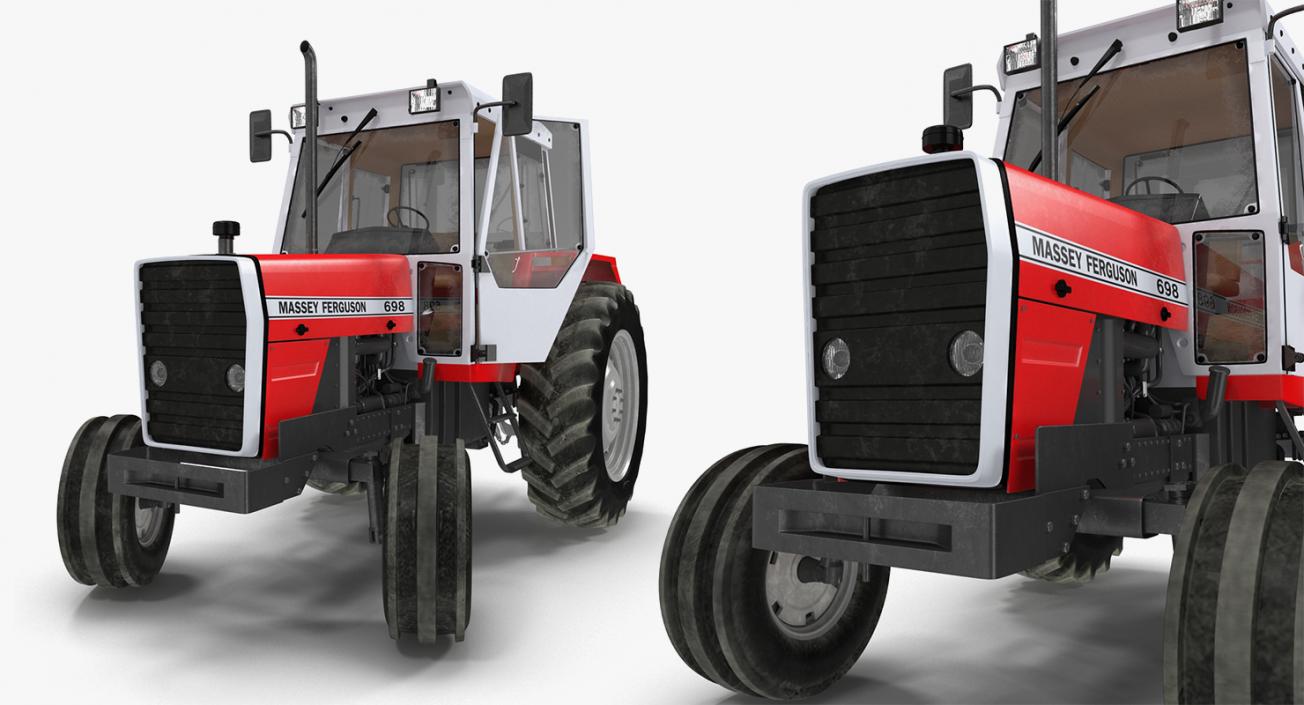 3D Rigged Farm Vehicles Collection