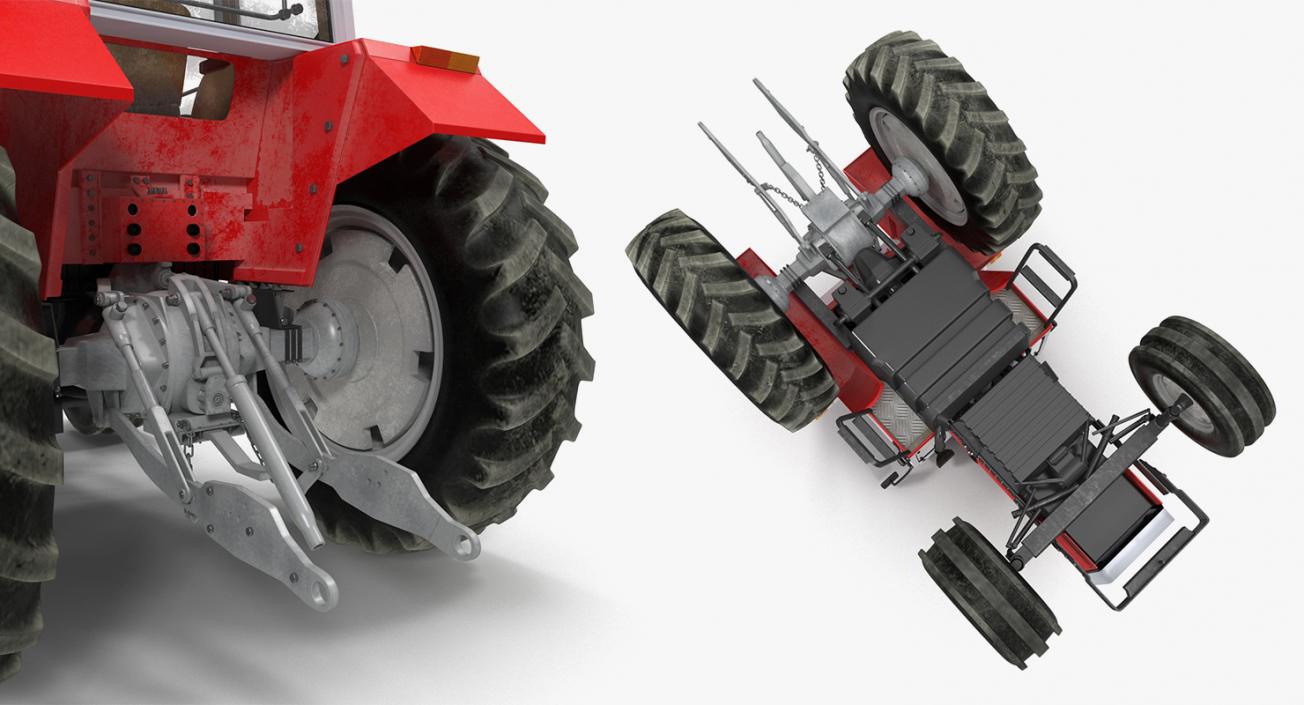 3D Rigged Farm Vehicles Collection