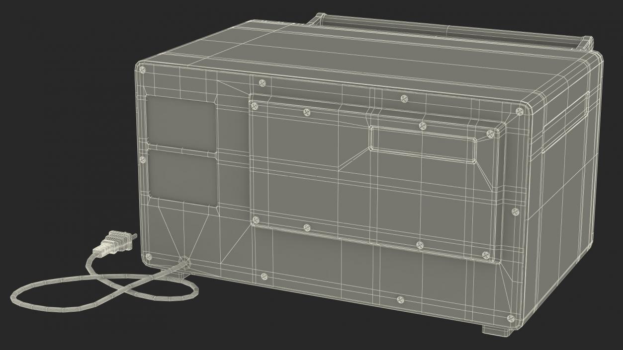 3D Convection Toaster Oven model