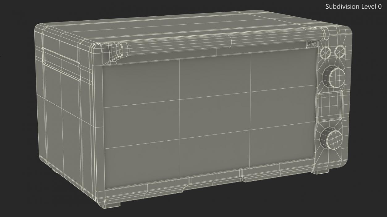 3D Convection Toaster Oven model