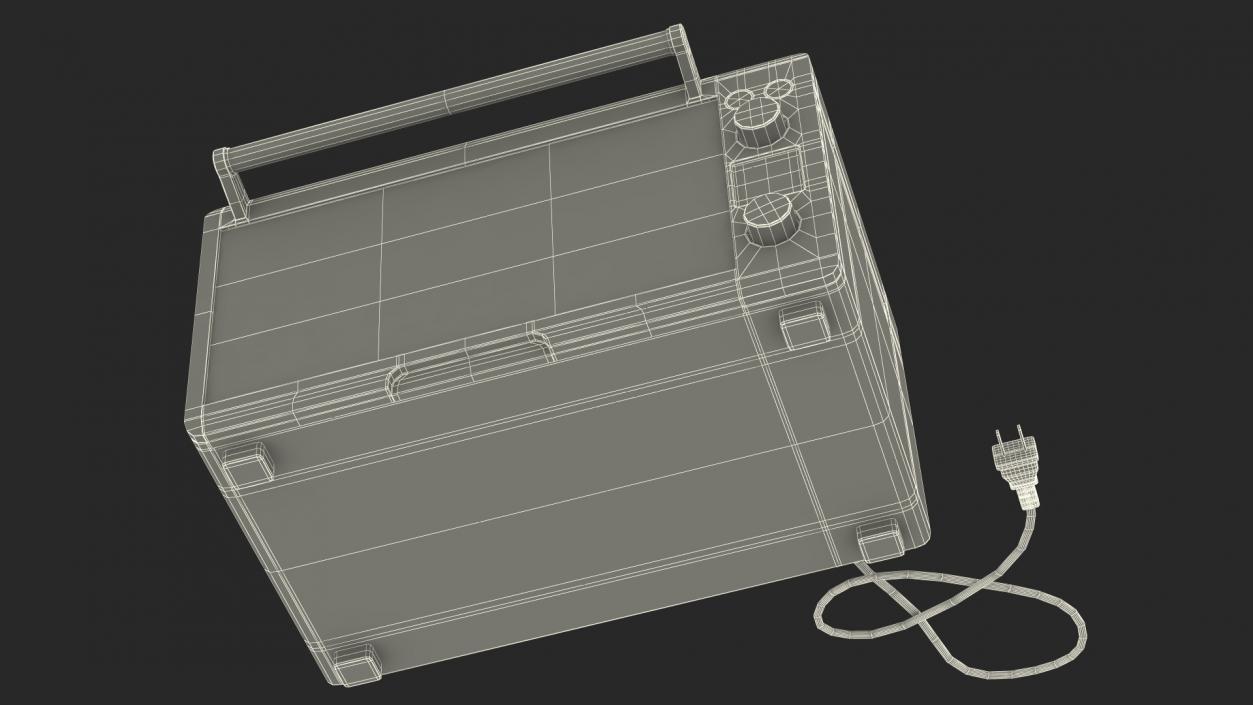 3D Convection Toaster Oven model