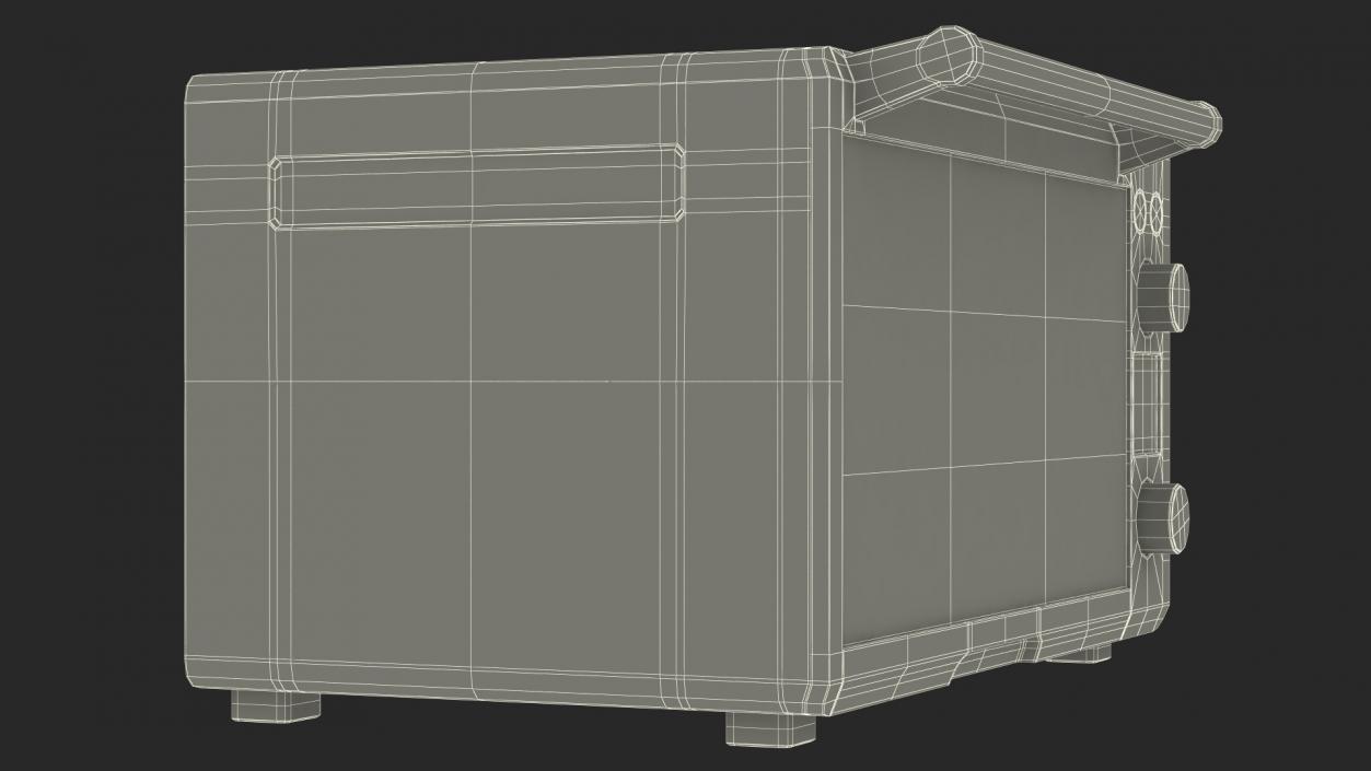 3D Convection Toaster Oven model