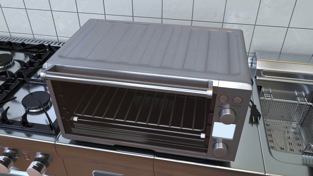 3D Convection Toaster Oven model