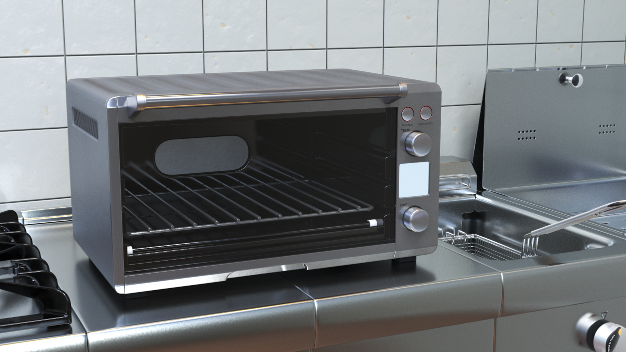 3D Convection Toaster Oven model