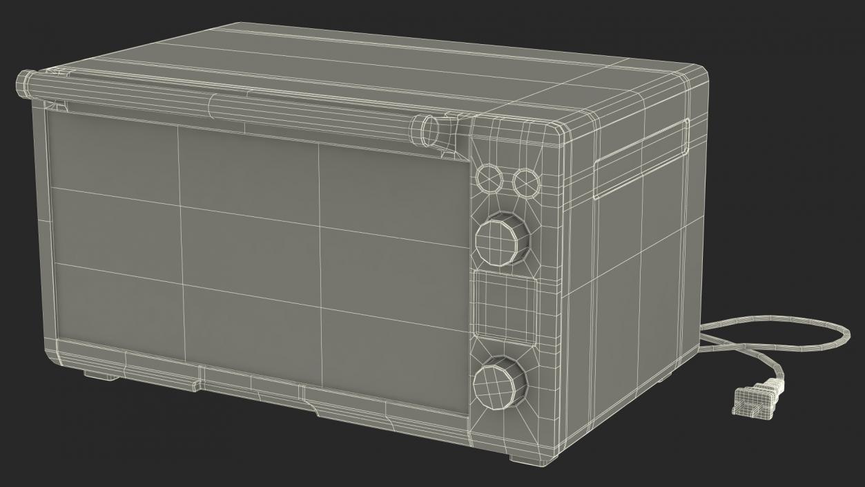 3D Convection Toaster Oven model