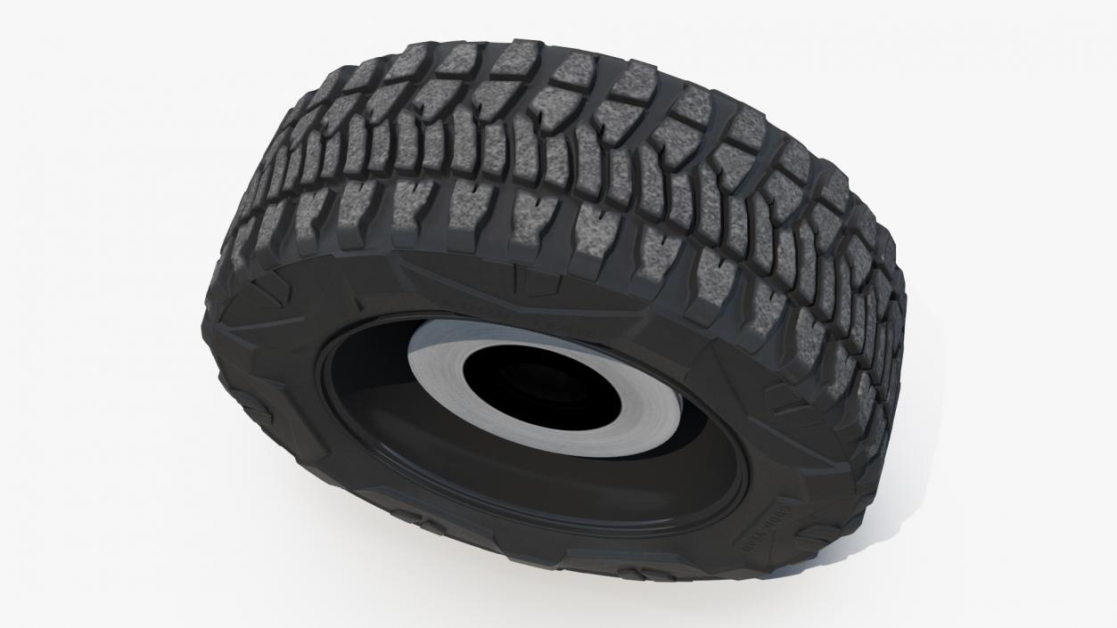 Tesla Cybertruck Wheel 3D